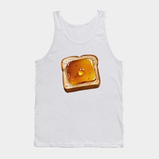 Honey Bee Toast Coffee Bread Sandwich Vintage Beekeeper Yummy Kawaii Retro Tank Top